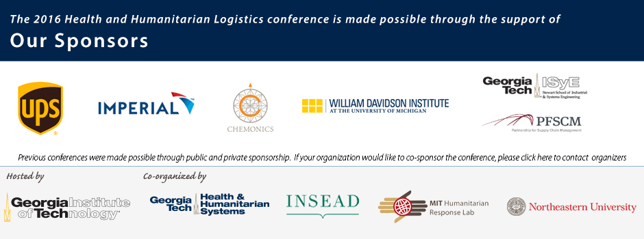 Thank you to the 2016 Sponsors of the conference