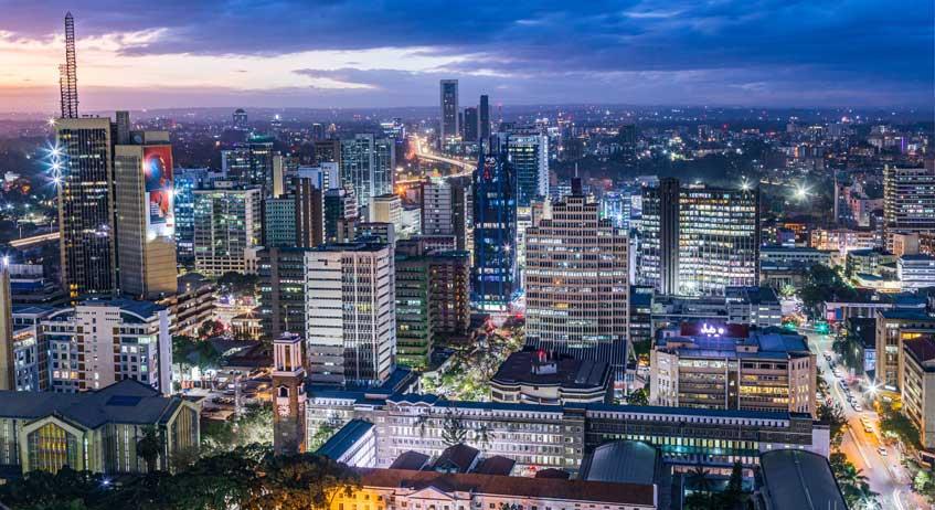 Cityscape of Nairobi at Night by Antony Trivet | Pexels.com