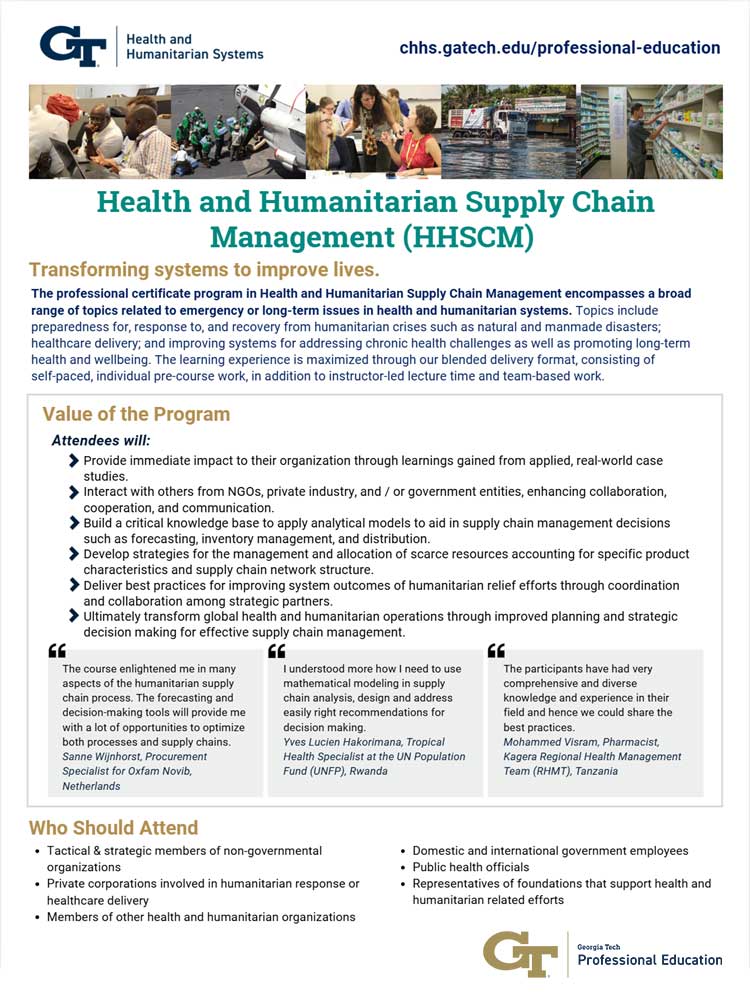 HHSCM Flyer