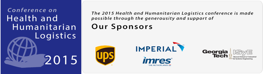 REGISTER NOW! 7th annual Health and Humanitarian Logistics Conference in South Africa, November 18-20th, 2015