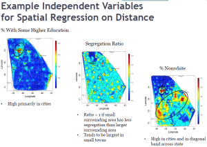 CDC slide- Spatial regression maps