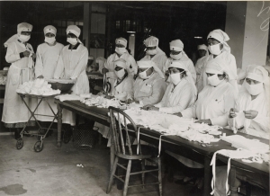 1918-19 Spanish flu Red Cross
