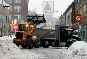 Boston Snow Clearance- Credit AP Photo/Michael Dwyer